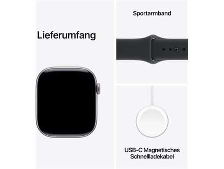 Apple Watch Series 11 (46mm) GPS Alu Sportarmband M/L