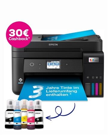 Epson EcoTank ET-4850 abzgl. 30€ Cashback