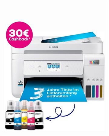 Epson EcoTank ET-4856 abzgl. 30€ Cashback