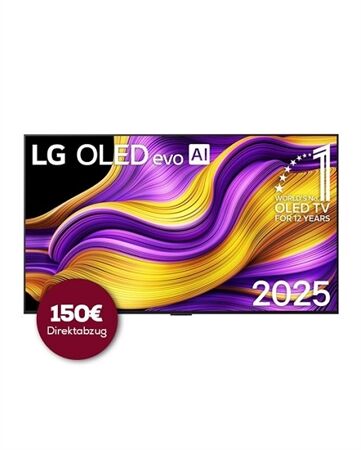 LG OLED55G58LW 150€ Direktabzug im Warenkorb