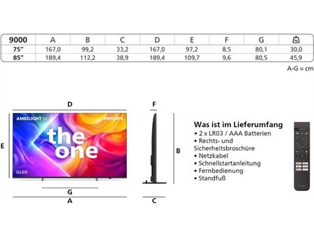 Philips 85PUS9000/12 The One
