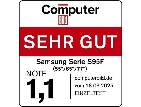 Samsung GQ65S95FAT inkl. HWLS60 abzgl. 300€ Cashback