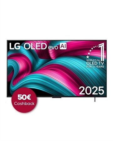 LG OLED42C58LA abzgl. 50€ Cashback