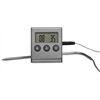 XavaX Digitales Bratenthermometer mit Timer, Kabelsensor