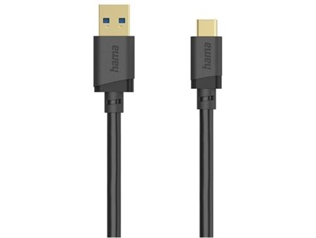 Hama USB-A > USB-C Kabel (0,75m)