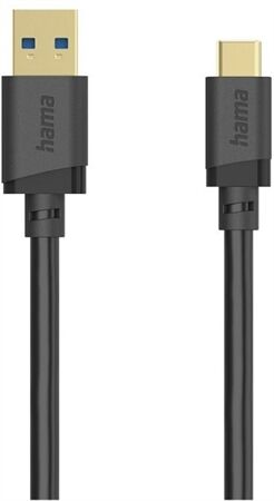 Hama USB-A > USB-C Kabel (0,75m)