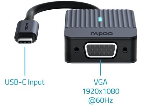rapoo USB-C>VGA Adapter