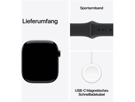 Apple Watch Series 11 (46mm) GPS Alu Sportarmband M/L