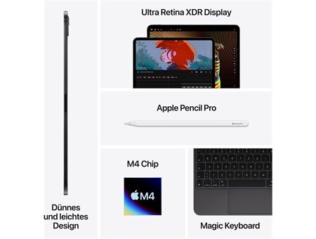 Apple iPad Pro 11" (256GB) WiFi + 5G 2024