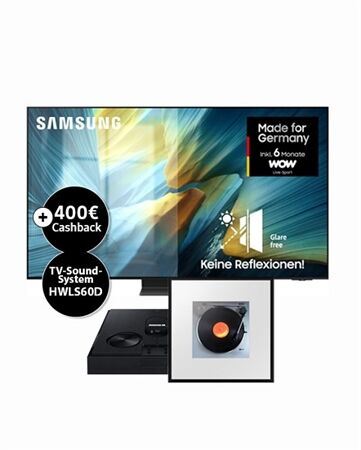 Samsung GQ77S95FAT inkl. HWLS60D abzgl. 400€ Cashback