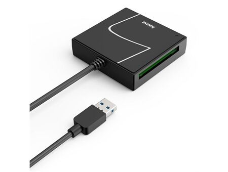 Hama USB 3.2 Kartenleser, SD/micro SD/CF