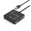 Hama USB 3.2 Kartenleser, SD/micro SD/CF