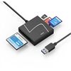 Hama USB 3.2 Kartenleser, SD/micro SD/CF