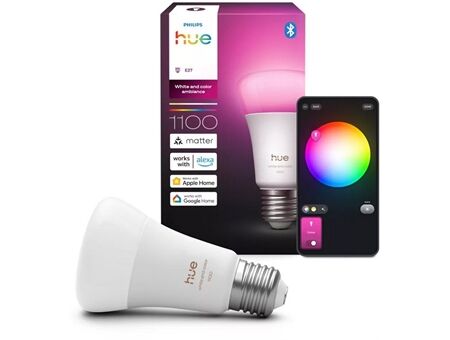 hue White & Col. Amb. E27 1100