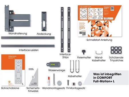 Vogels TVM 3645 Full-Motion+ (40-77")
