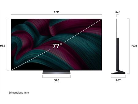 LG OLED77C58LA