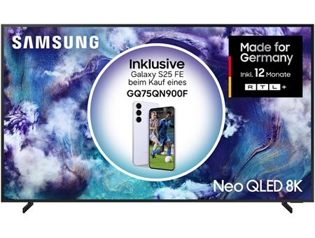 Samsung GQ75QN900FT inkl. Galaxy S25 FE (128GB) Icy blue