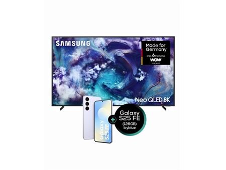 Samsung GQ75QN900FT inkl. Galaxy S25 FE (128GB) Icy blue