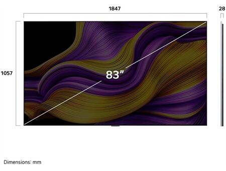 LG OLED83G58LW