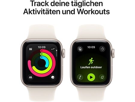Apple Watch SE 3 (40mm) Alu mit Sportarmband S/MGPS 2025