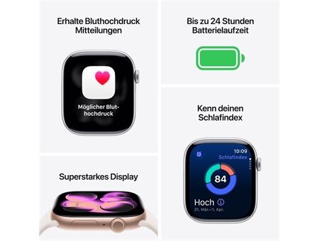 Apple Watch Series 11 (42mm)GPS Alu mit Sportarmban 2025
