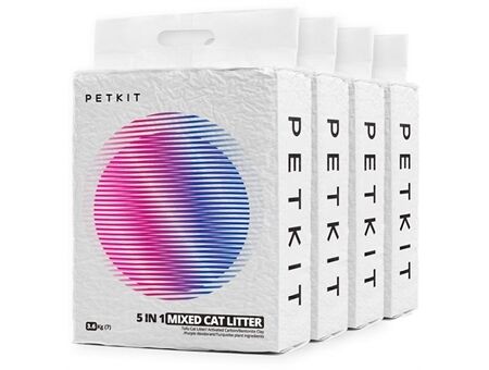PETKIT 5-in1 Mixed Katzenstreu 4er Pack