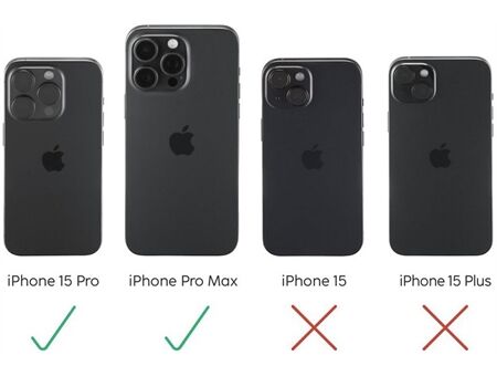 Hama Kameraschutz Cam Protect für iPhone 15 Pro/15 Pro