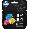 HP HP 302/304 Tri-color Original Ink C