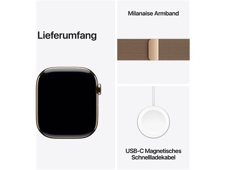 Apple Watch Series 11 (46mm)GPS+5G Titan Milanaise M/L