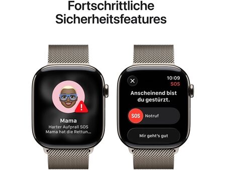 Apple Watch Series 11 (46mm) GPS+5G Titan Milanaise M/L