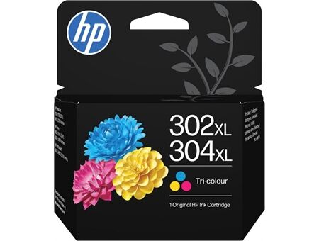 HP 302XL/304XL Tri-clr Original Ink