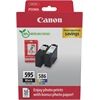 Canon PG-595/CL-586 Original Multipack + Fotopapier