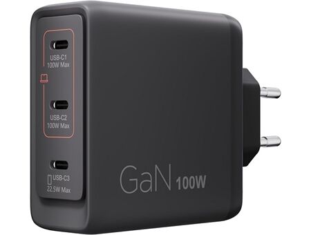 Lenovo Triple USB-C GaN AC Adapter (100W)