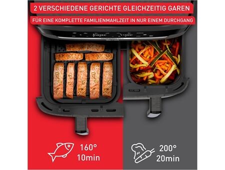 Tefal EY942H Dual Easy Fry XXL