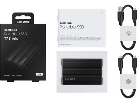 Samsung Portable SSD T7 Shield 1TB Black