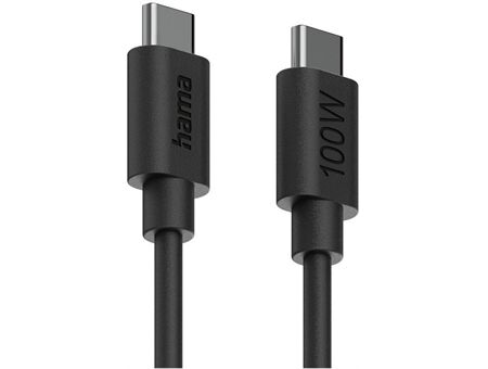 Hama USB-C > USB-C Kabel 100W (1,2m)