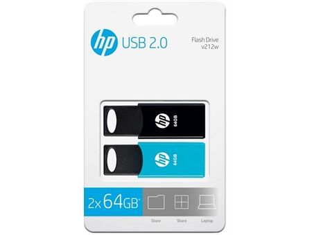 HP v212w USB 2.0 (2x64GB)