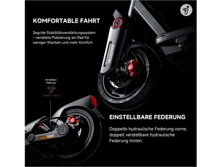 Ninebot by Segway KickScooter MAX G3D + Zahlenschloss 5-st