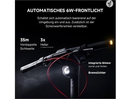 Ninebot by Segway KickScooter MAX G3D + Zahlenschloss 5-st
