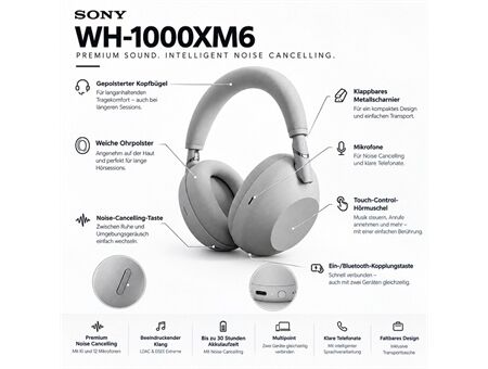 Sony WH-1000XM6