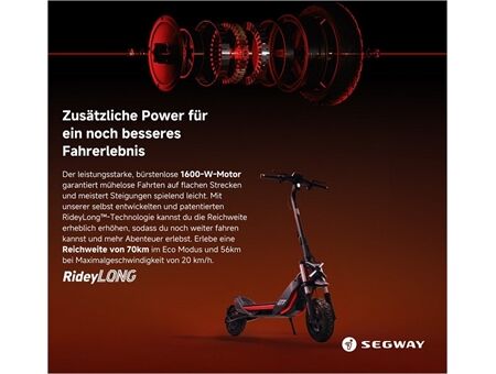 Ninebot by Segway eKickScooter ZT3 Pro D