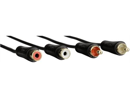 Hama 122286 VERL-KAB2-2CINCH 3.0M