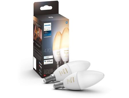 hue Wh. Amb. 5.2W B39 E14 2er Set