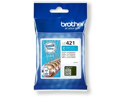 Brother LC421C Cyan Ink Cartridge