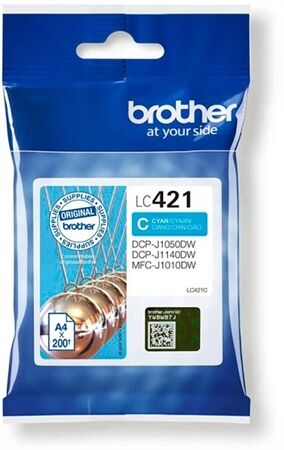 Brother LC421C Cyan Ink Cartridge