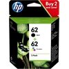 HP 62 Ink Cart Combo 2-Pack