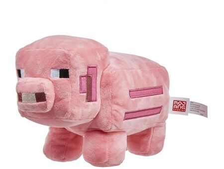 FISHERPRIC Minecraft Schwein Plüsch (20cm)