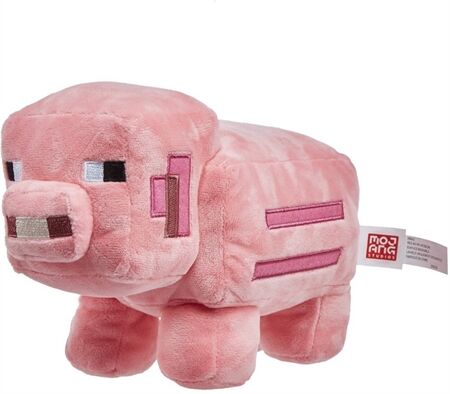 FISHERPRIC Minecraft Schwein Plüsch (20cm)