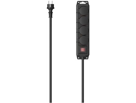 Hama Steckdosenleiste 4-fach (2m)