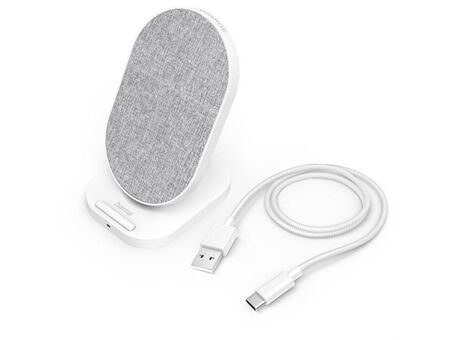 Hama Wireless Charger QI-FC10S-Fabric